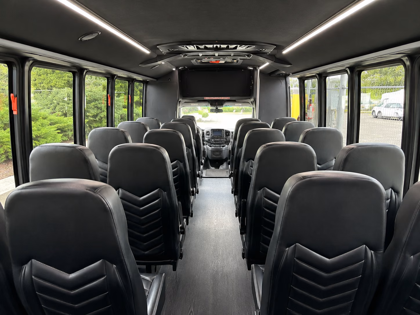 cincinnati 18 passenger minibus interior