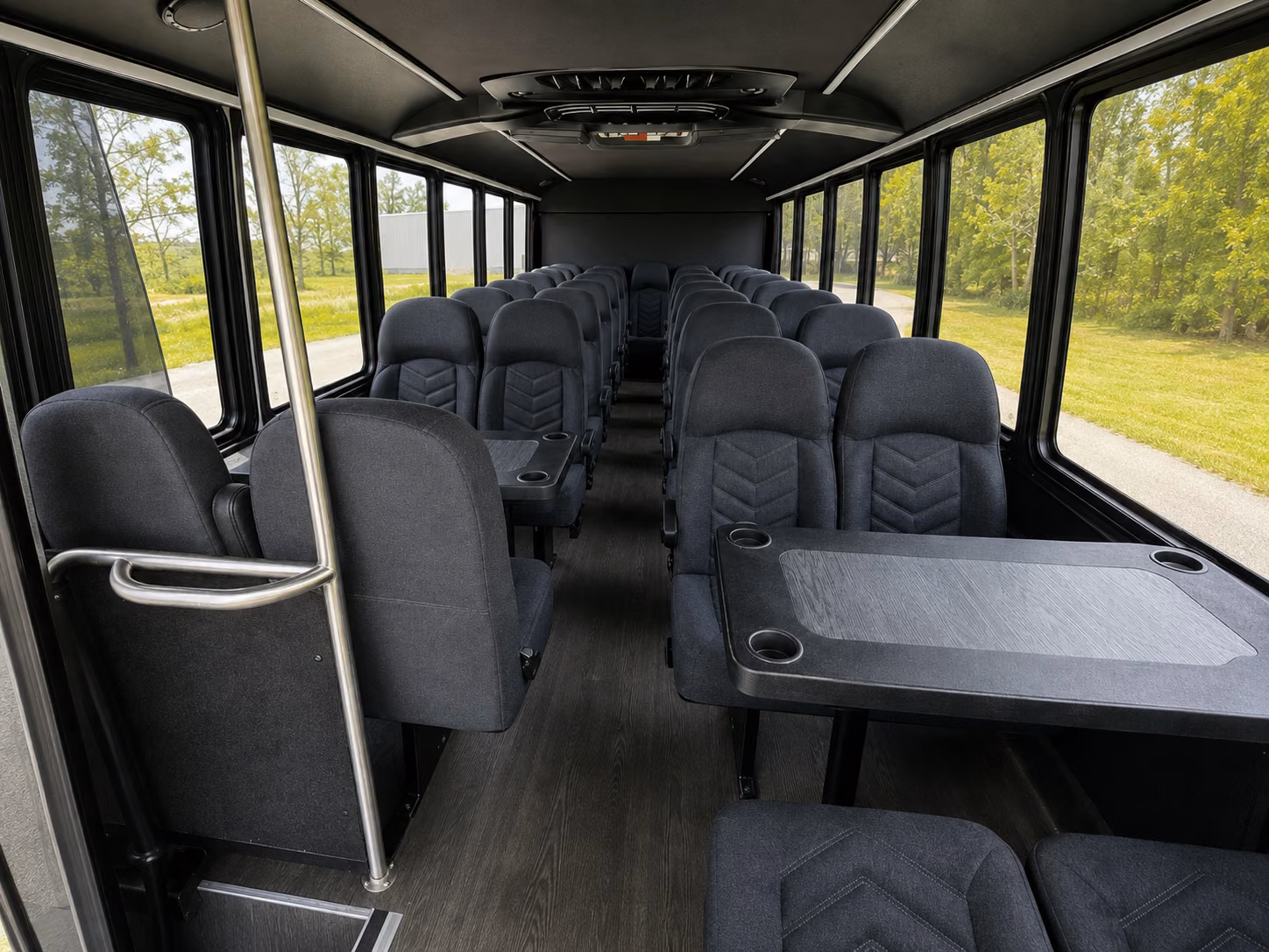 cincinnati 20 passenger minibus inside