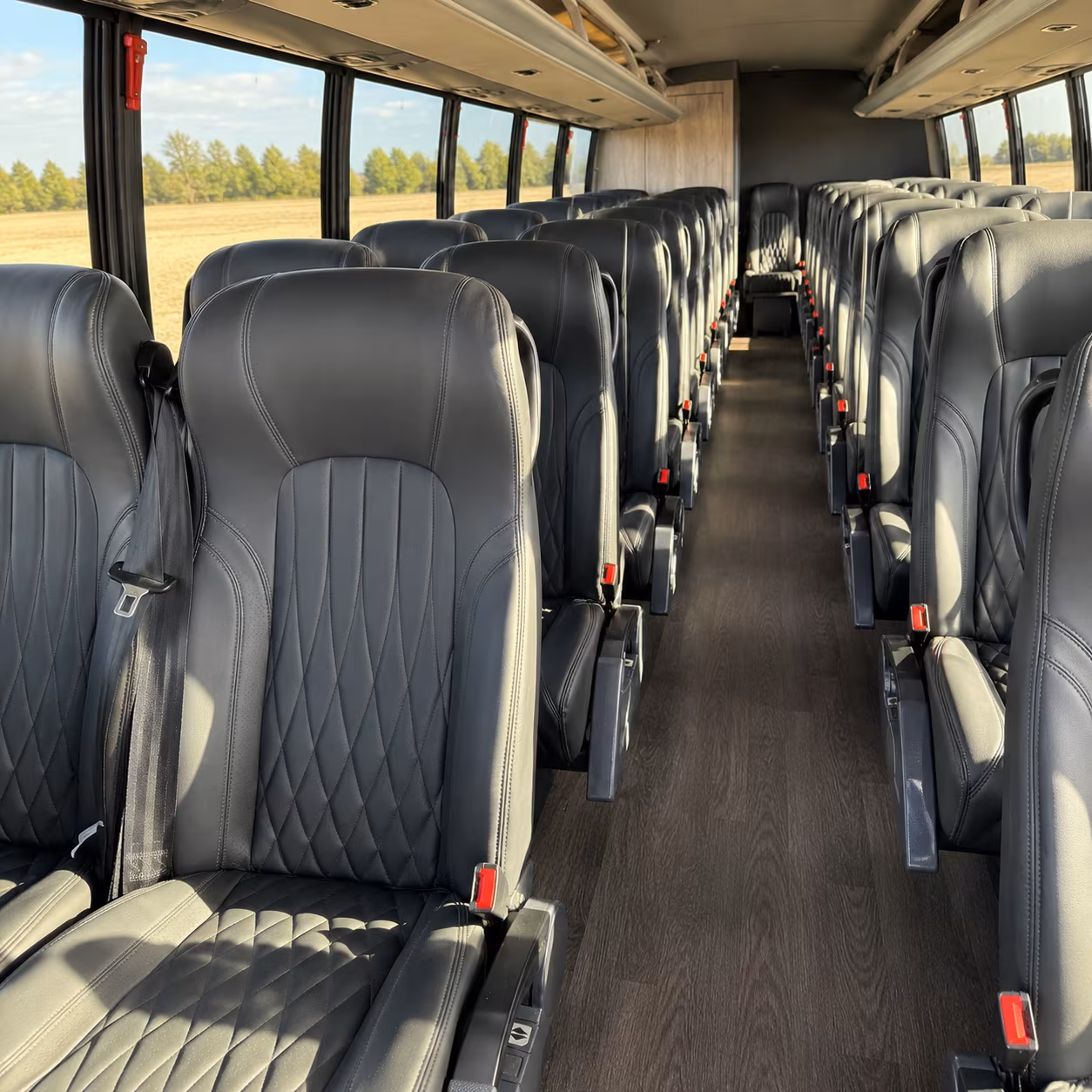 cincinnati 25 passenger minibus interior