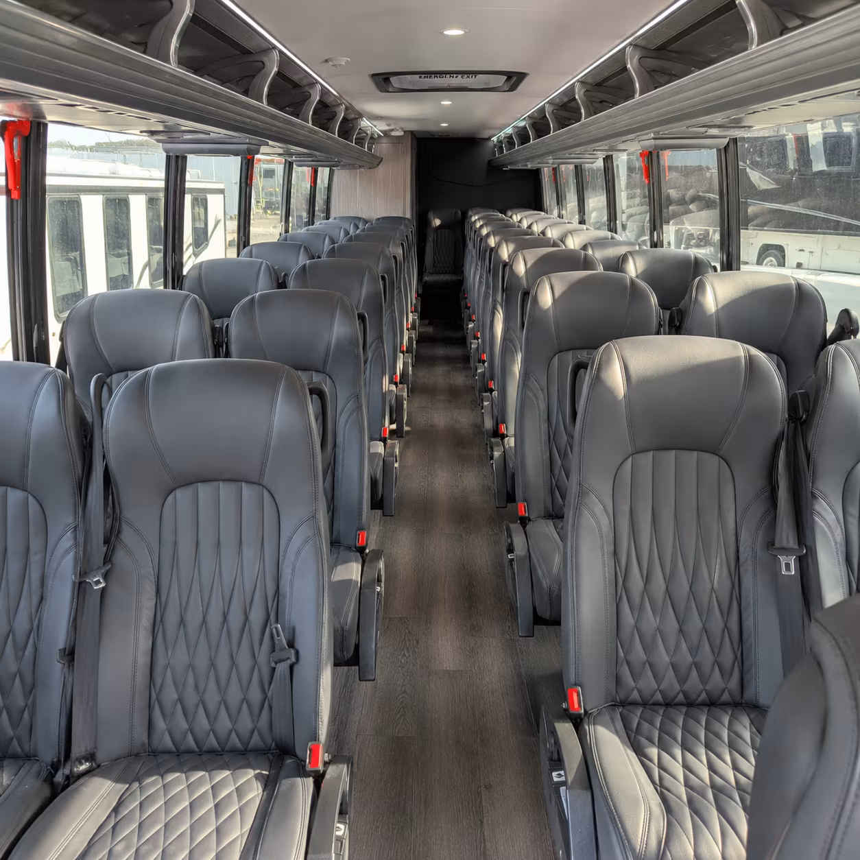 cincinnati 28 passenger minibus interior