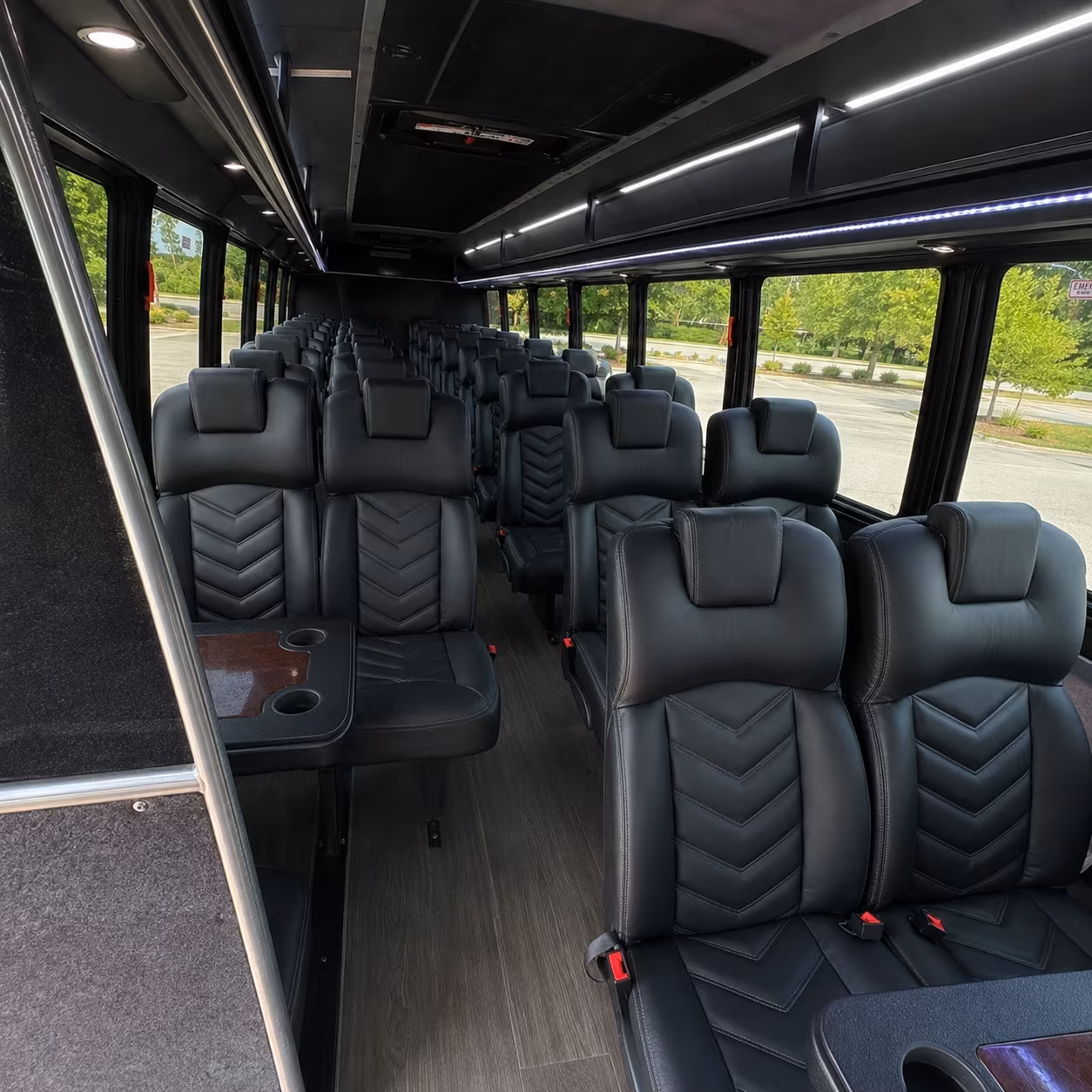 cincinnati 30 passenger minibus inside