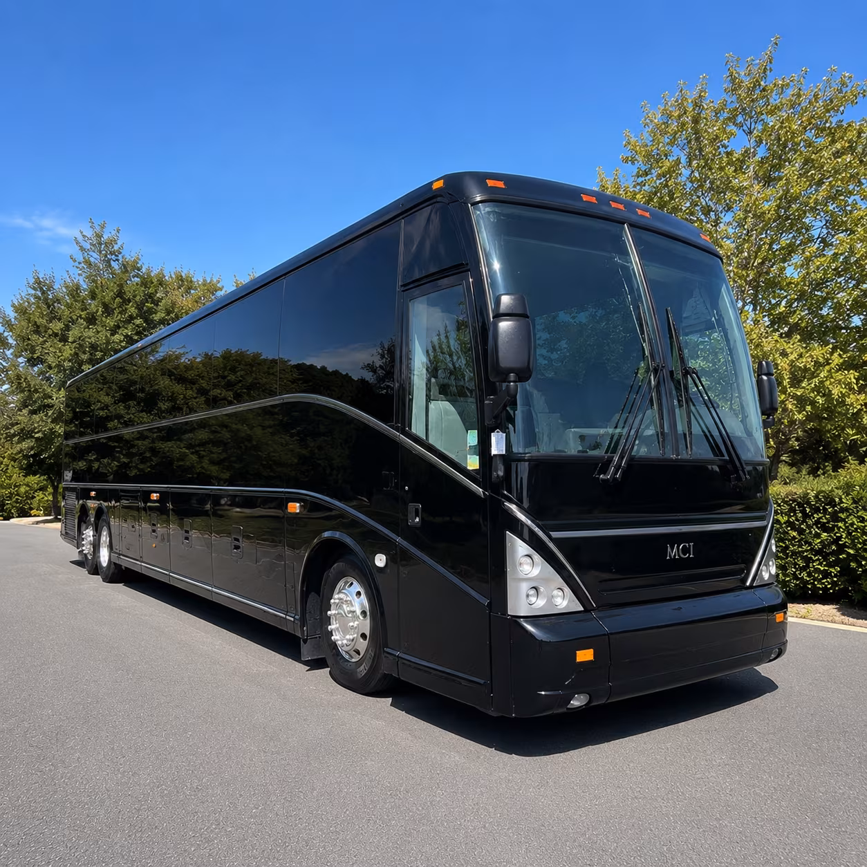 cincinnati charter bus rentals for federal agency shuttle service