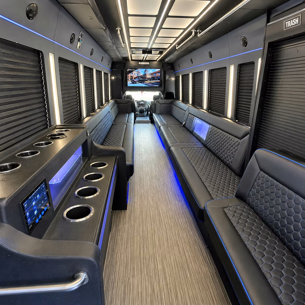 cincinnati party bus inside
