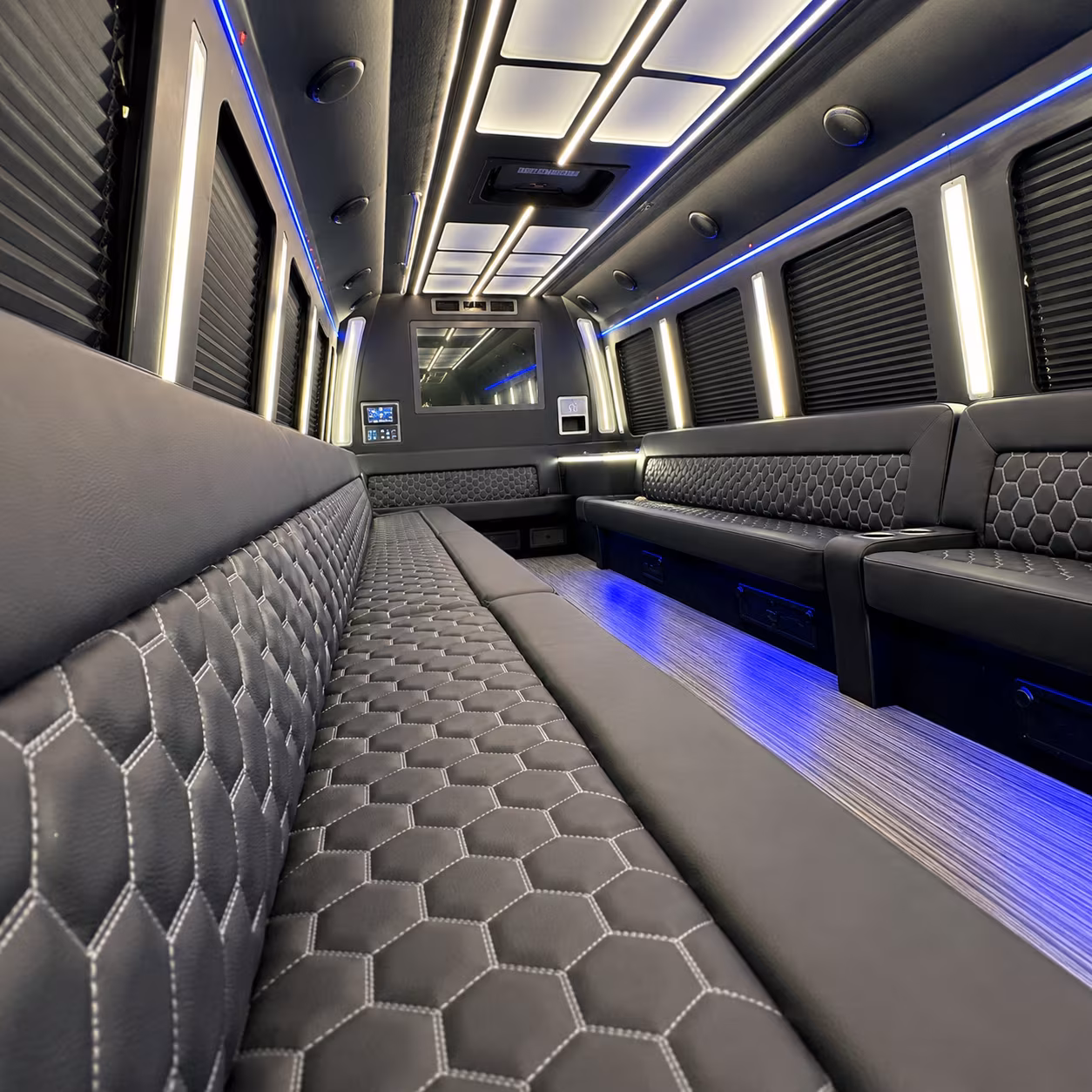 cincinnati party bus rentals inside