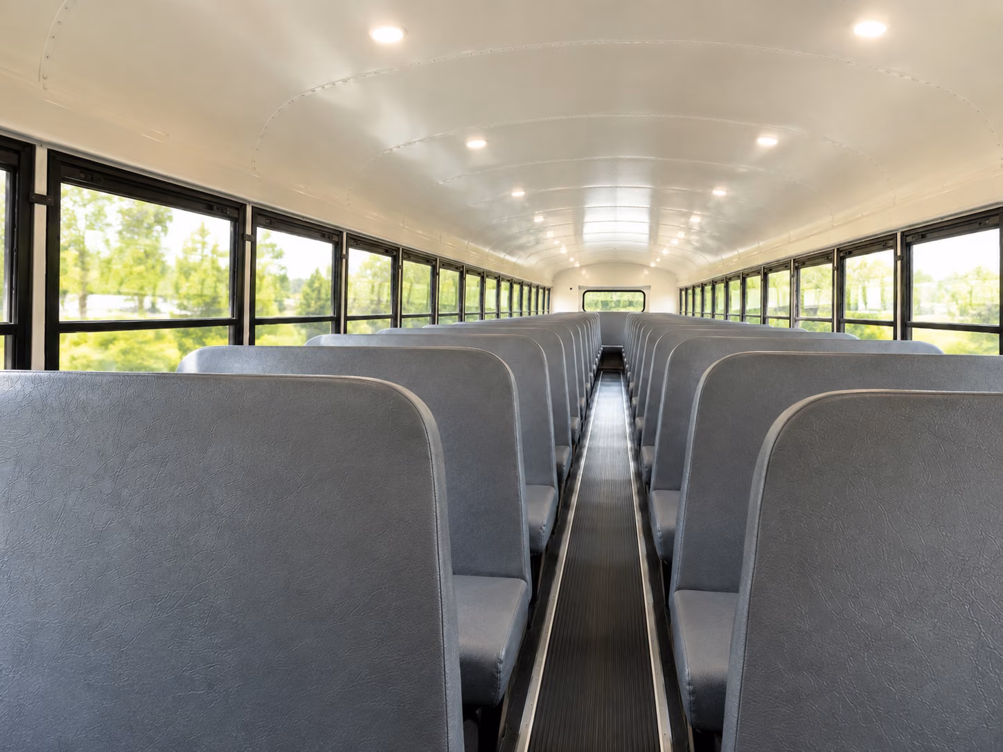 cincinnati school bus inside