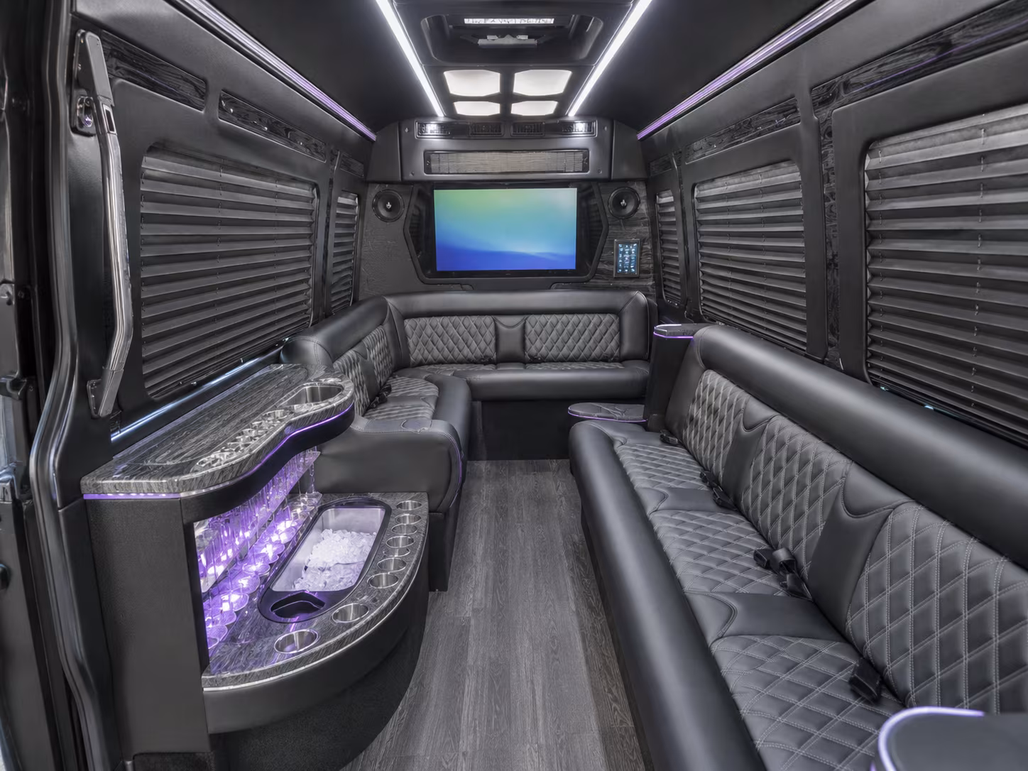 cincinnati sprinter limousine inside