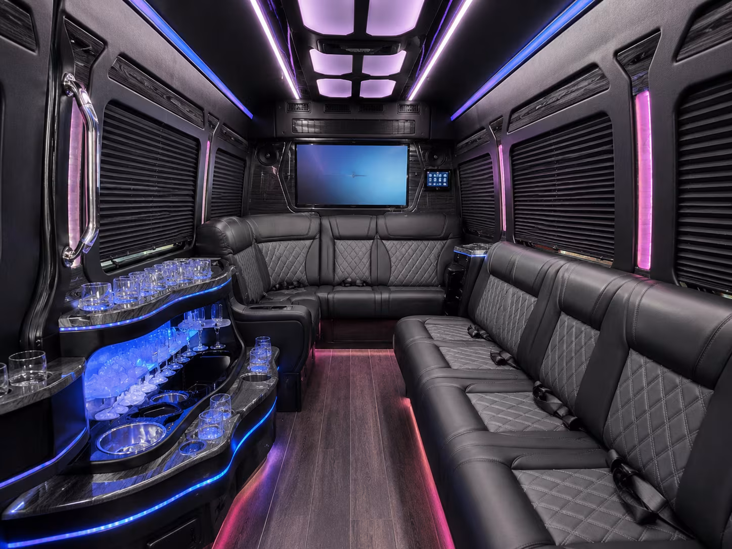 cincinnati sprinter limousine interior