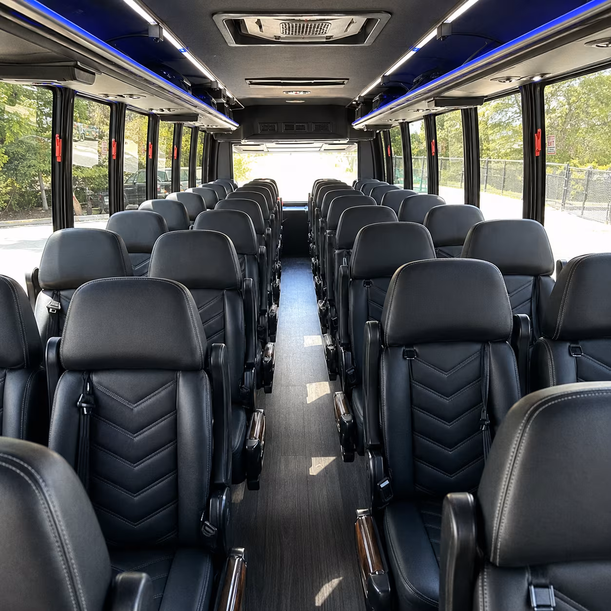 cincinnati wedding transportation onboard seating